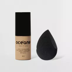 Kit Base Líquida 210l + Esponja de Maquiagem Océane Edition (2 Produtos)