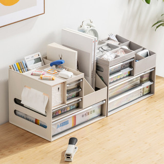 Caixa de armazenamento de mesa de escritório gaveta mesa papelaria arquivo rack de armazenamento Multi-camada a4 rack de