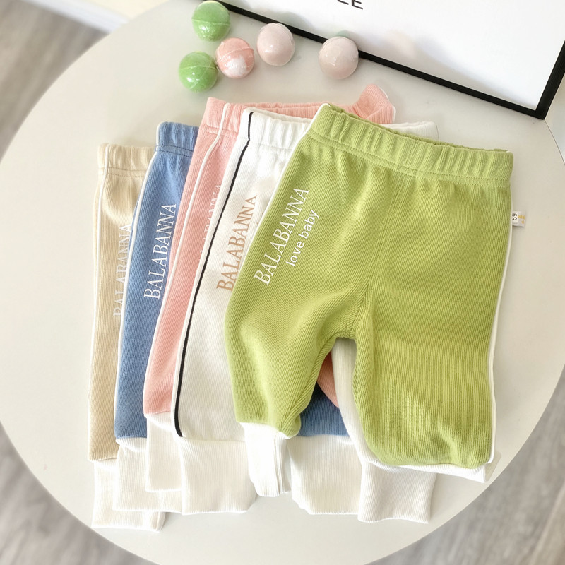 Bebê primavera outono bebê estilo ocidental bebê Casual calças esportivas das mulheres dos homens calças compridas infan