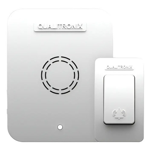 Campainha Sem Fio 60 Toques Musicais Qualitronix Com Bateria LEGITIMO