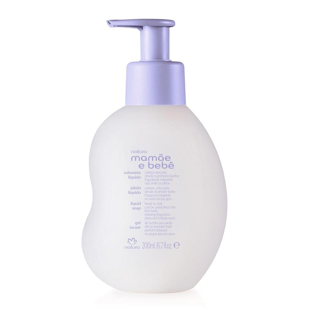 Sabonete Líquido Natura Mamãe e Bebê Relaxante 200ml