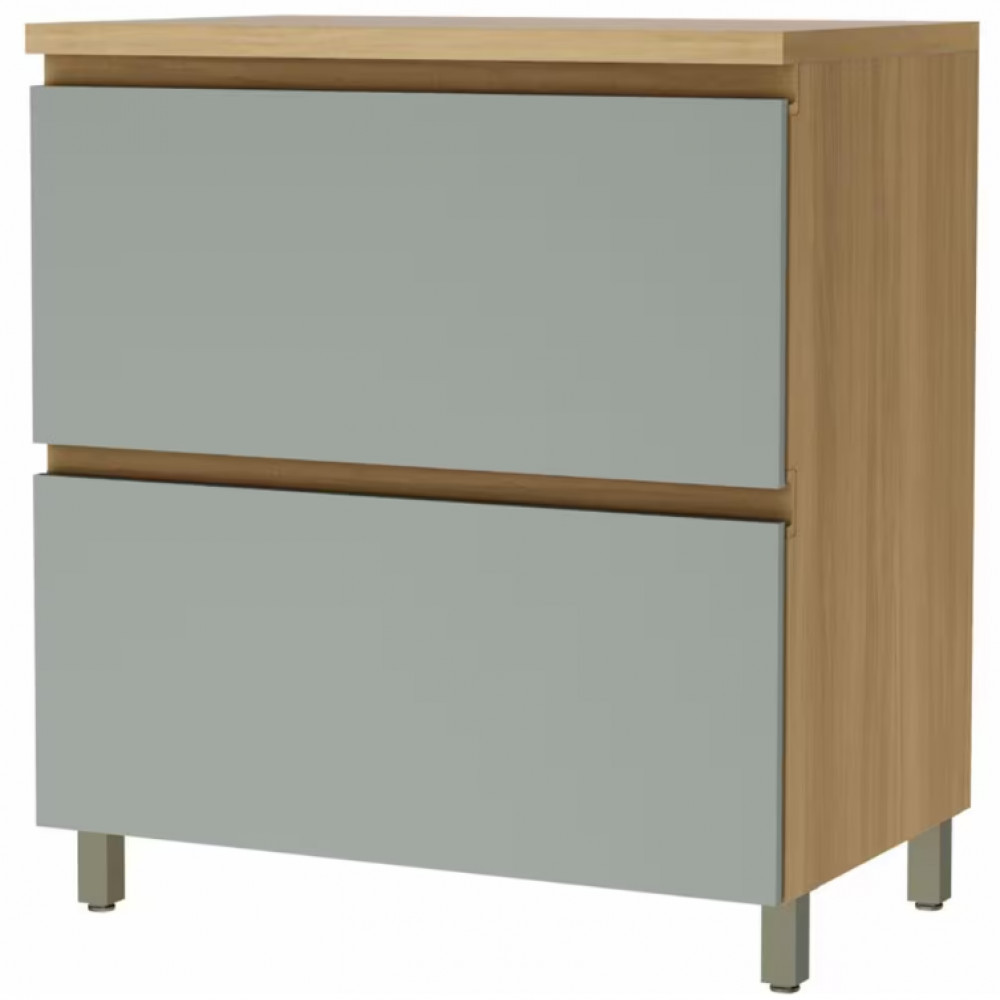 Balco Rainha MDF 15mm 01 Porta 01 Gaveta 01 Prateleira 80cm Nesher