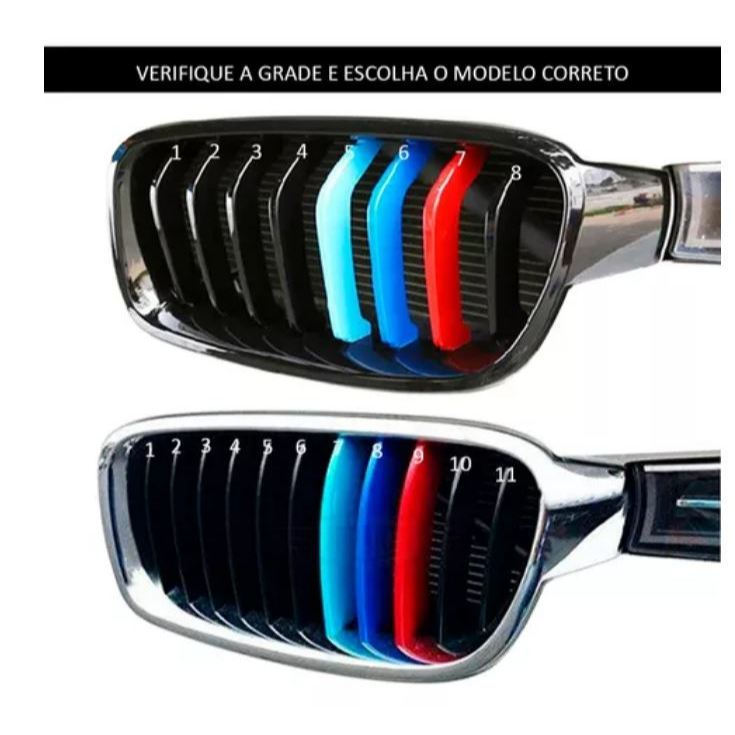 Acessórios BMW 320i 328i 335 13/18 Aplicar Tampa Colorida Grau 8/11 Aletas