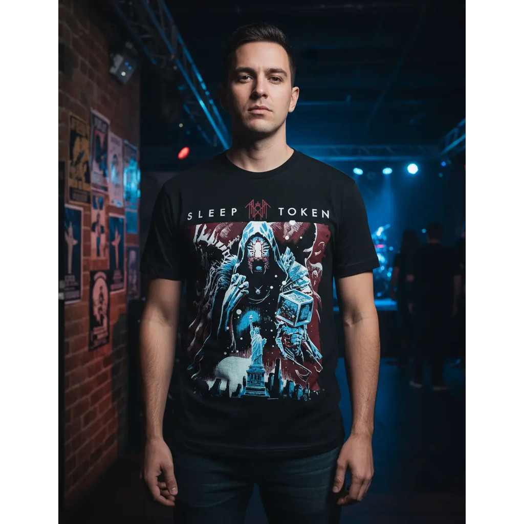 Camiseta Sleep Token blusa banda de rock BO3036