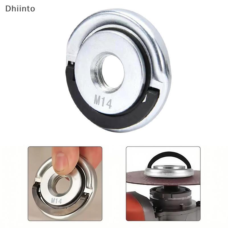 [Dhiint] M14 Auto-Loing Qui Release Power Chu Flange Nut Grinder Placa De Pressão Para Rebarbadora Em