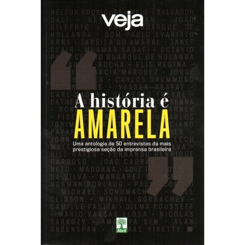 A História É Amarela autor Revista Veja