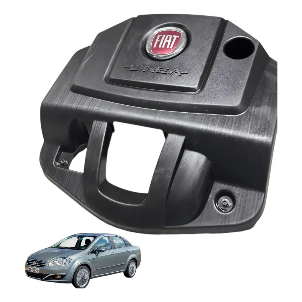 Tampa Cobertura Motor Fiat Linea 2009 A 2016 1001755510
