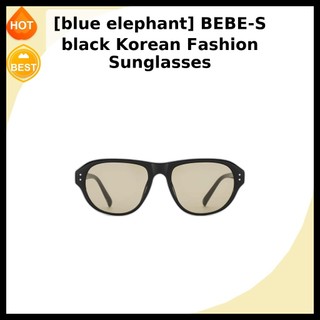 [Elefante Azul] Óculos De Sol Pretos Da Moda Coreana BEBE-S/Coreanos/Estilo Wayfarer/100 % Genuíno KPIKSHOP