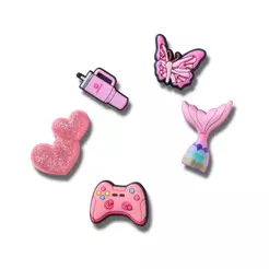 Jibbitz™ Feminino Fofos Pack Com 5 Peças UNICO