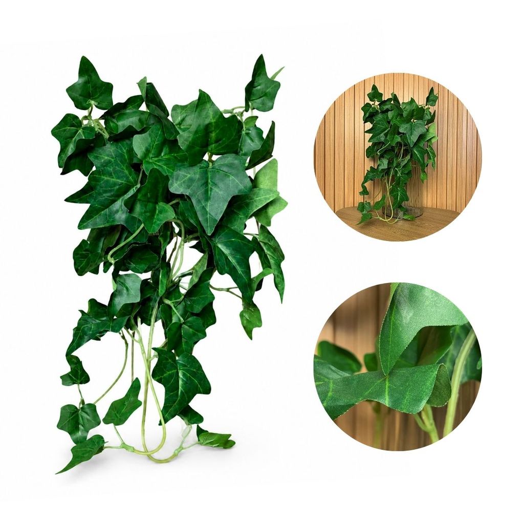 Pendente Planta Artificial Folhagem Realista Decoração Folha De Hera