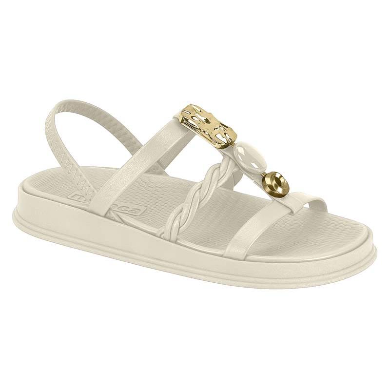 Sandalia Feminina Papete Moda Conforto Moleca Original