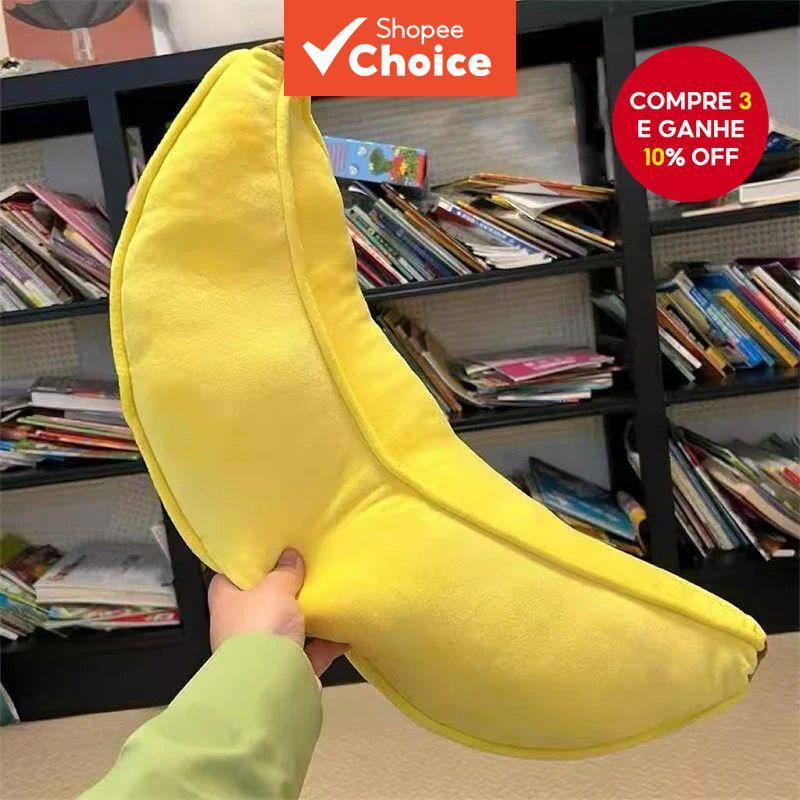 60cm Realista Banana Pelúcia Boneca Brinquedo Macio Travesseiro Para Crianças Bebê Menina Presente Aniversário Dia Dos N