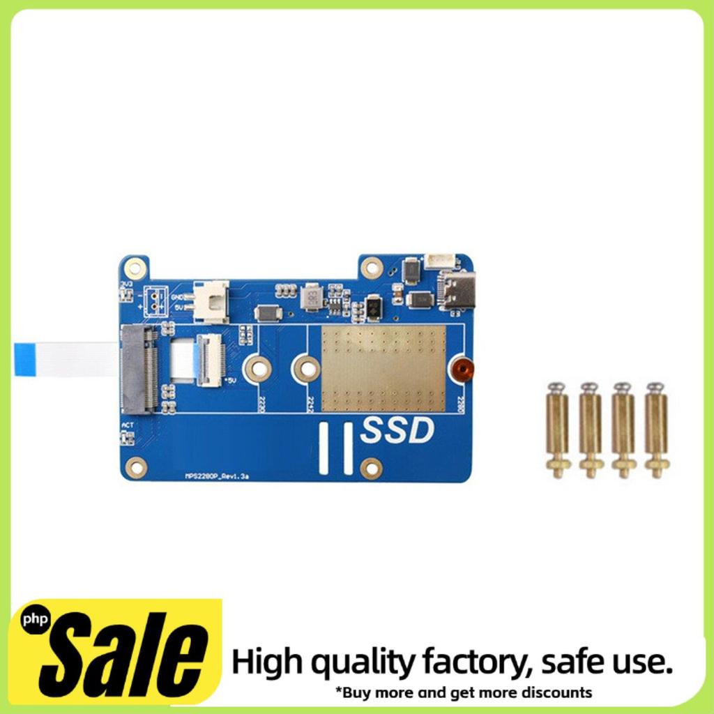 MPS2280P PCIE M . 2 NVME SSD HAT Para 5 Suportes 2280 2230 2242 Gen 3 Placa De Expansão