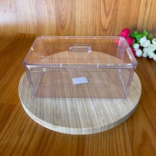Caixa Retangular de Acrílico 20x12cm | Transparente Ideal para Organização