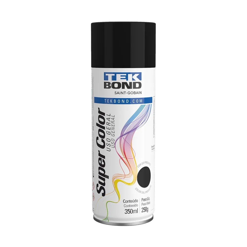 Tinta spray para alta temperatura 350 ml - TekBond · foto 2
