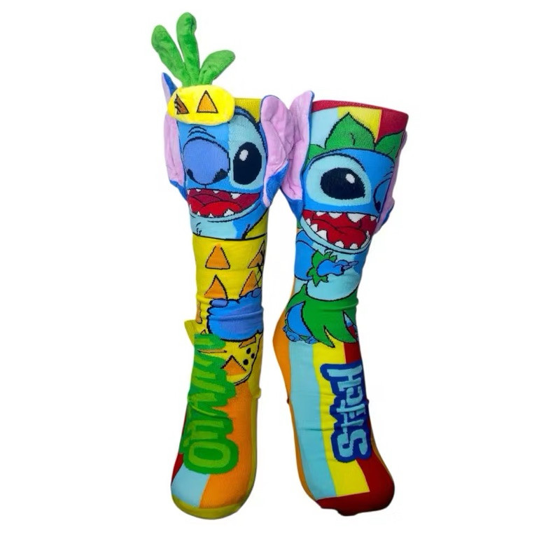 Detalhes do Meia Stich Angel 3D Infantil e Adulto