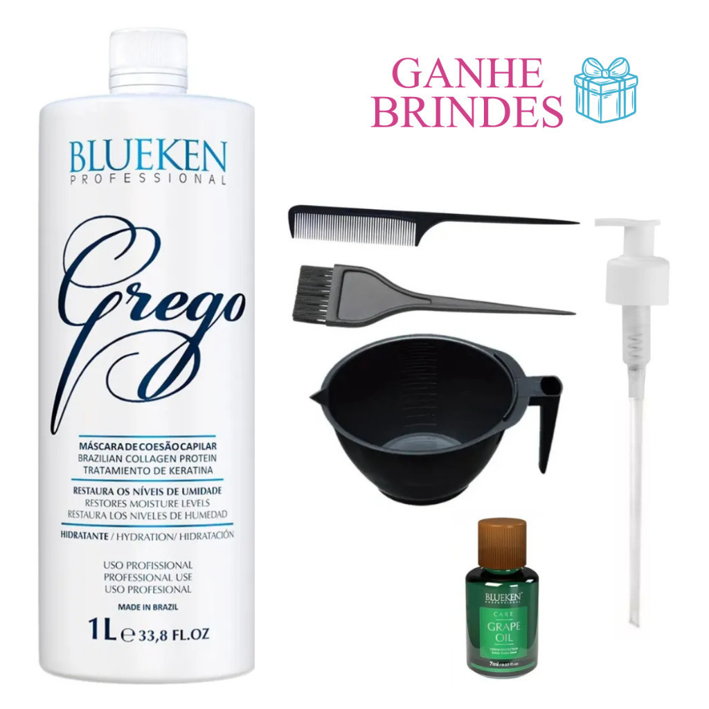 Blueken Grego Gloss Escova Progressiva 1L