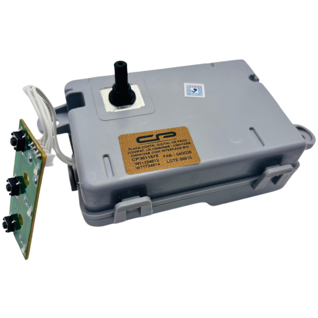Placa Compatível Para Lavadora Consul 12Kg Cwh12b 9Kg Cwb09b Bivolt W11581052 W11581054