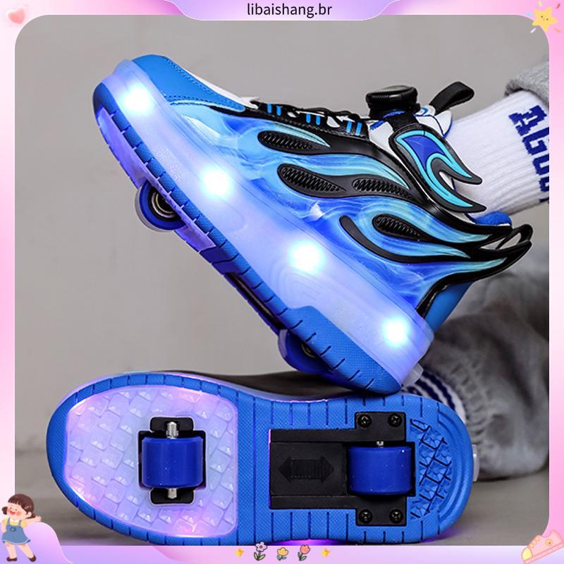 kit tênis infantil masculino tênis infantil masculino Runaway Shoes Meninos 2024 Novo Verão Crianças Patins Tênis Pati