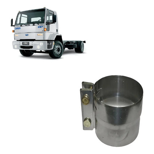 Abraçadeira 4 Escapamento Para Ford Cargo Euro 3