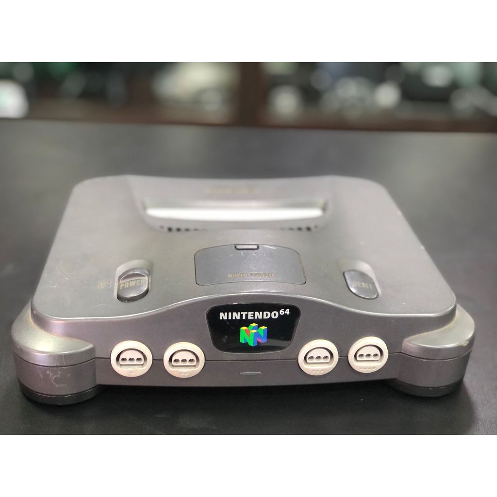 Nintendo 64 cinza com defeito item usado