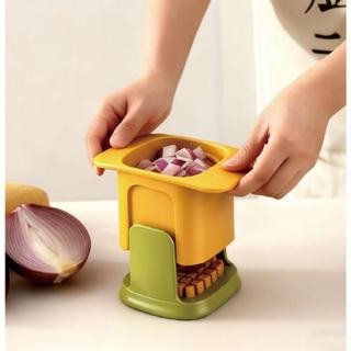 Fatiador de Legumes com Lâminas de Aço Inoxidável – Multiuso, Seguro e Eficiente,liang1 top