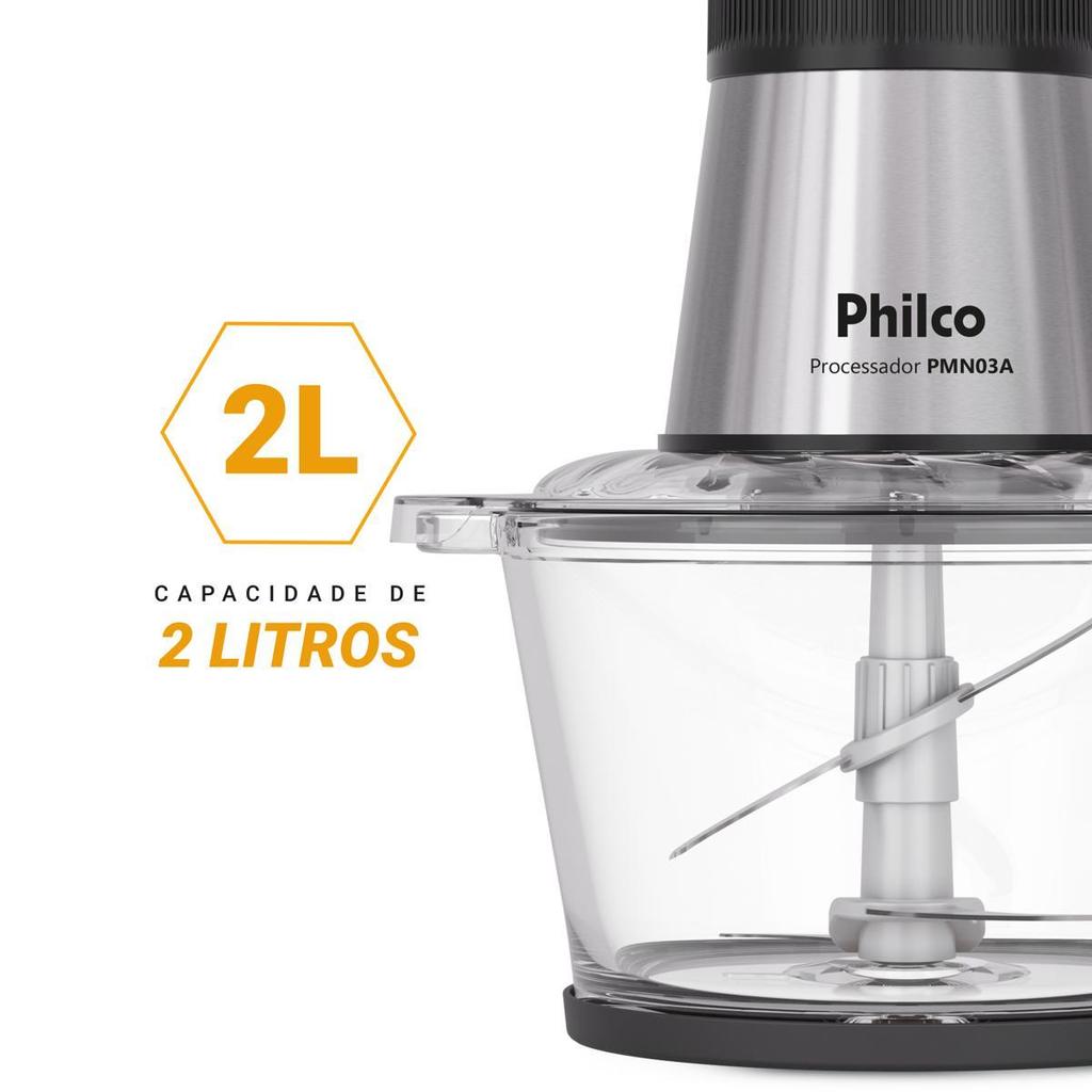 Processador Compacto Philco Jarra de Vidro 350W PMN03A