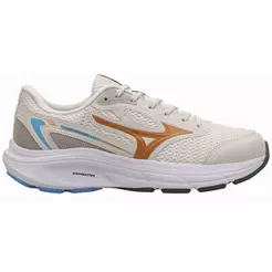 Tênis Mizuno Hawk 6 - Feminino - Bege Azul