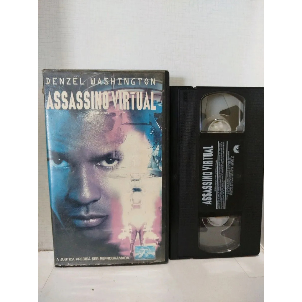 Vhs Assassino Virtual Denzel Washington - Legendado