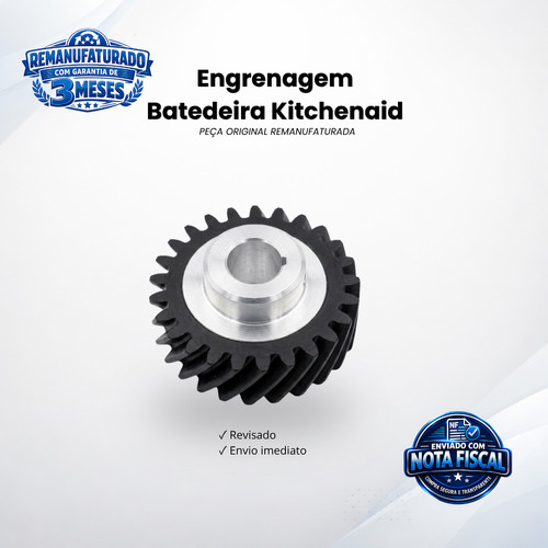 Engrenagem Batedeira Kitchenaid 326012165 Remanufaturado