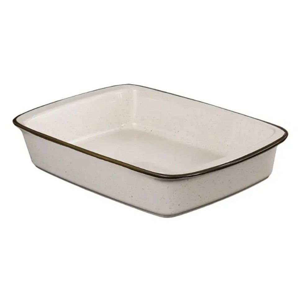 Travessa Refratária Tango Maresia 28x18x5,5cm Pequena 1,4L Oxford