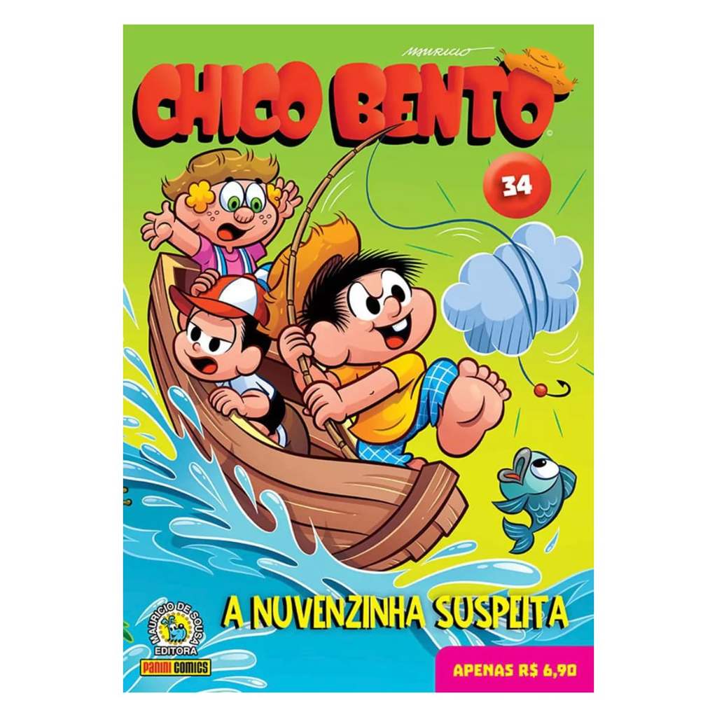 Chico Bento - A Nuvenzinha Suspeita - Volume 34 - Mauricio de Sousa