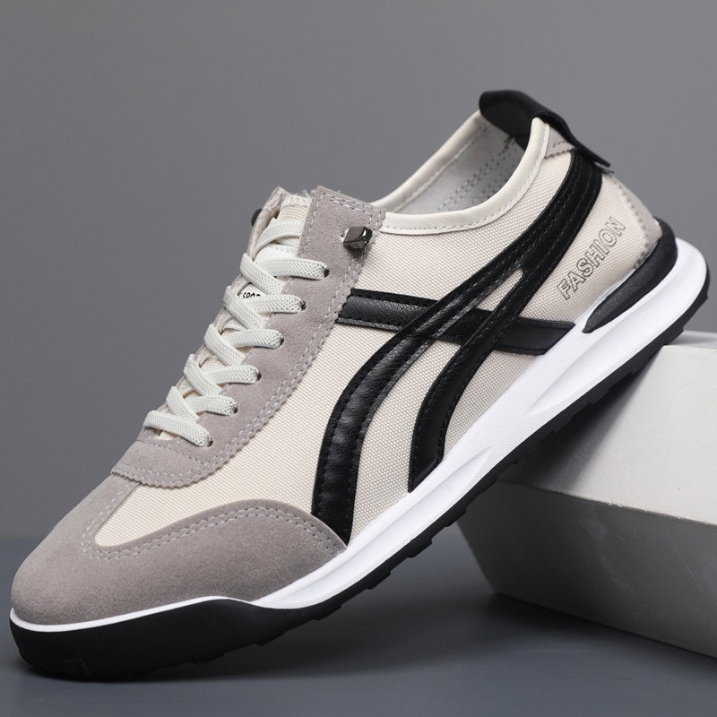 Novo estilo 2026 primavera verão sapatos masculinos tênis moda confortável pano respirável esportes casuais Forrest Gump