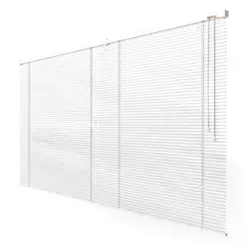 Persiana de PVC Horizontal 160x130cm - Branco