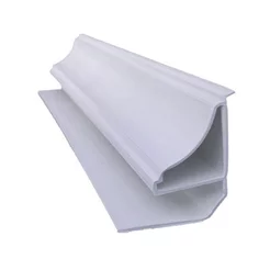 Kit 75m Demeia Cana Revestimento PVC 3,8CMX3M Branco/Gelo Bariri Branco Gelo