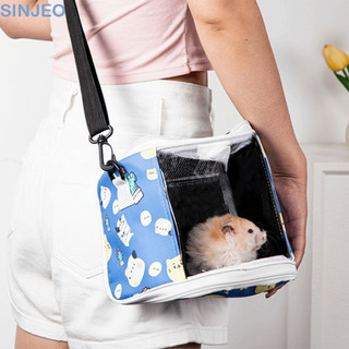 Bolsa De Transporte Para Cobaia Desde , Portátil Removível Animais De Estimação Com Grande Espaço Viagem Respirável Páss