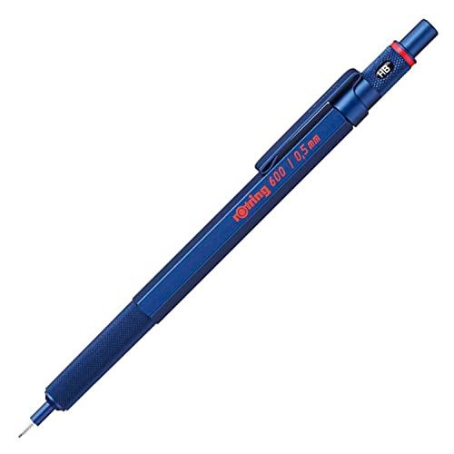 Rotring Mechanical Pencil Iron Blue 600 2114266 0.5mm rOtring Sharp Pencil High-Quality Writing Instrument Stationery Ma