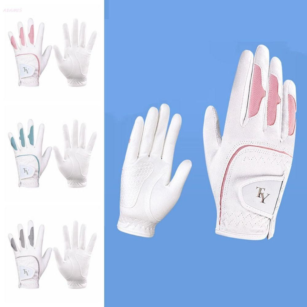 Luvas Esportivas Femininas ADAMES , De Golfe Profissionais Confortáveis Para Mulheres Antiderrapantes Com Dedos Inteiros