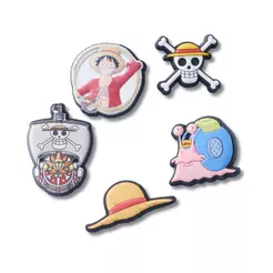 Jibbitz™ One Piece Luffy Pack Com 5 Peças Único