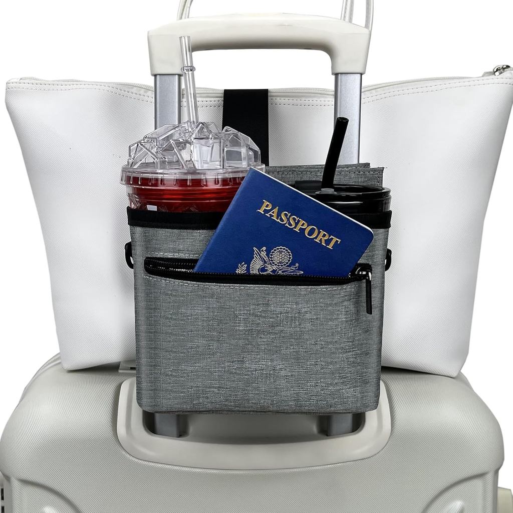 Suporte para Bagagem de Viagem, Suporte para Bebidas Liveagain, Acessório Bagagem, Suporte para Bebidas de Mão Livr