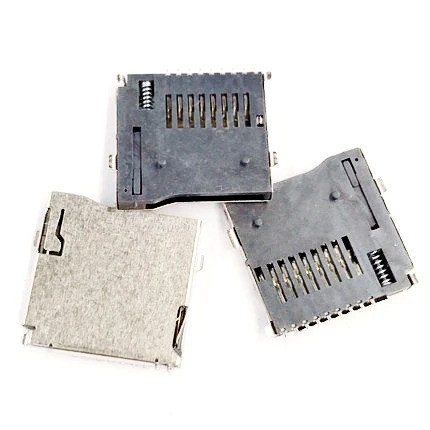10 Peças Adaptador De slot Para Cartão Micro SD Conector PCB Automático Conectores , deck De TF , Adequado Telefone , ta
