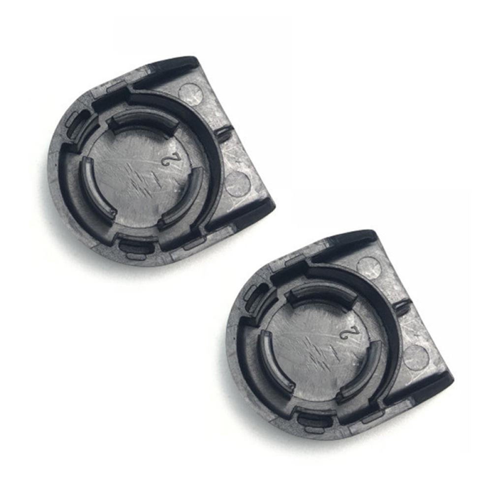 Conjunto de 2 peças de capas para porcas e parafusos do braço do limpador de para-brisa dianteiro, adequado para Toyota 