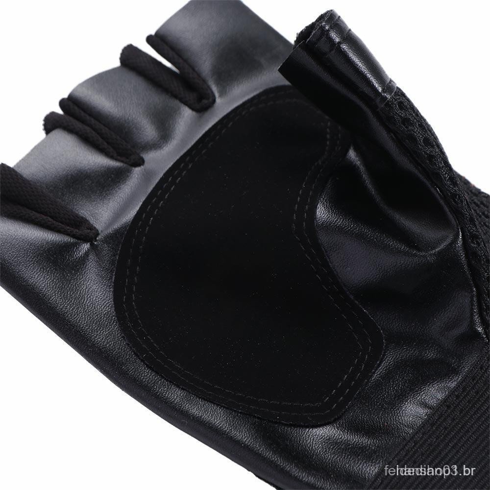    Luvas de Ciclismo Masculinas e Femininas, Acessórios para Motocicleta, Sem Dedos, Antiderrapantes, Estilo Punk com Re