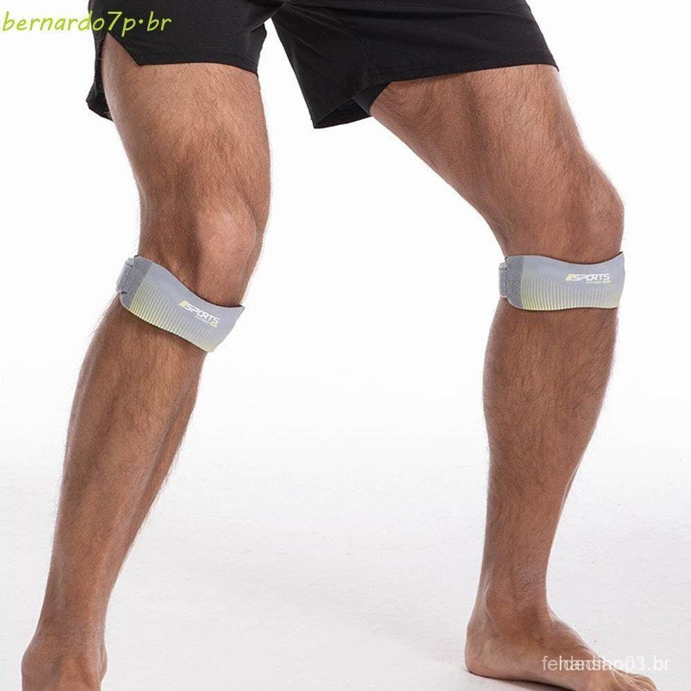 Cinta de Suporte para Tendão Patelar BNARDO, Suporte para Joelho com Amortecedor Respirável, Design Antiderrapante HJI6
