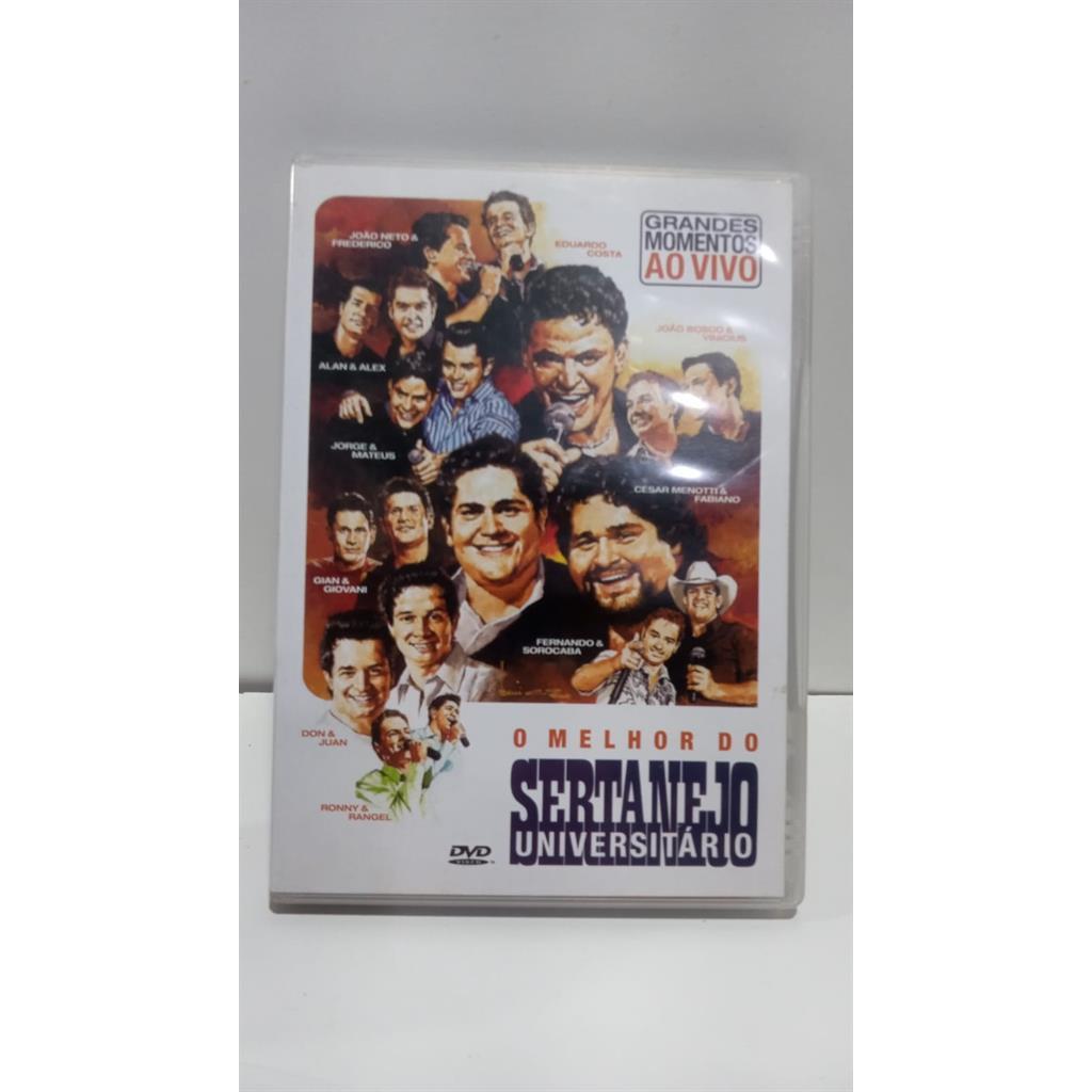 DVD O Melhor Do Sertanejo Universitário Grandes Momentos direção