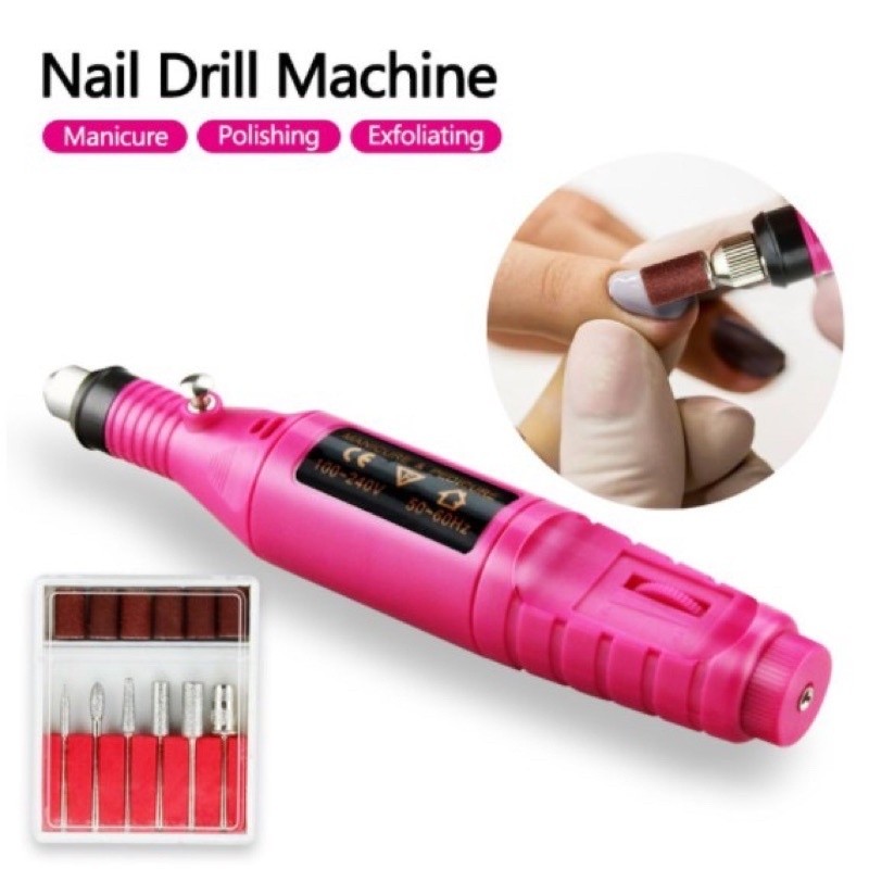 LIXADEIRA CANETA MOTOR BIVOLTS PROFISSIONAL BLOCO MOTOR UNHA LIXA ELÉTRICA MOTOR CANETA GIRL