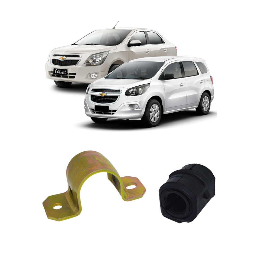 Kit Bucha Barra Estabilizadora Dianteira Cobalt Spin