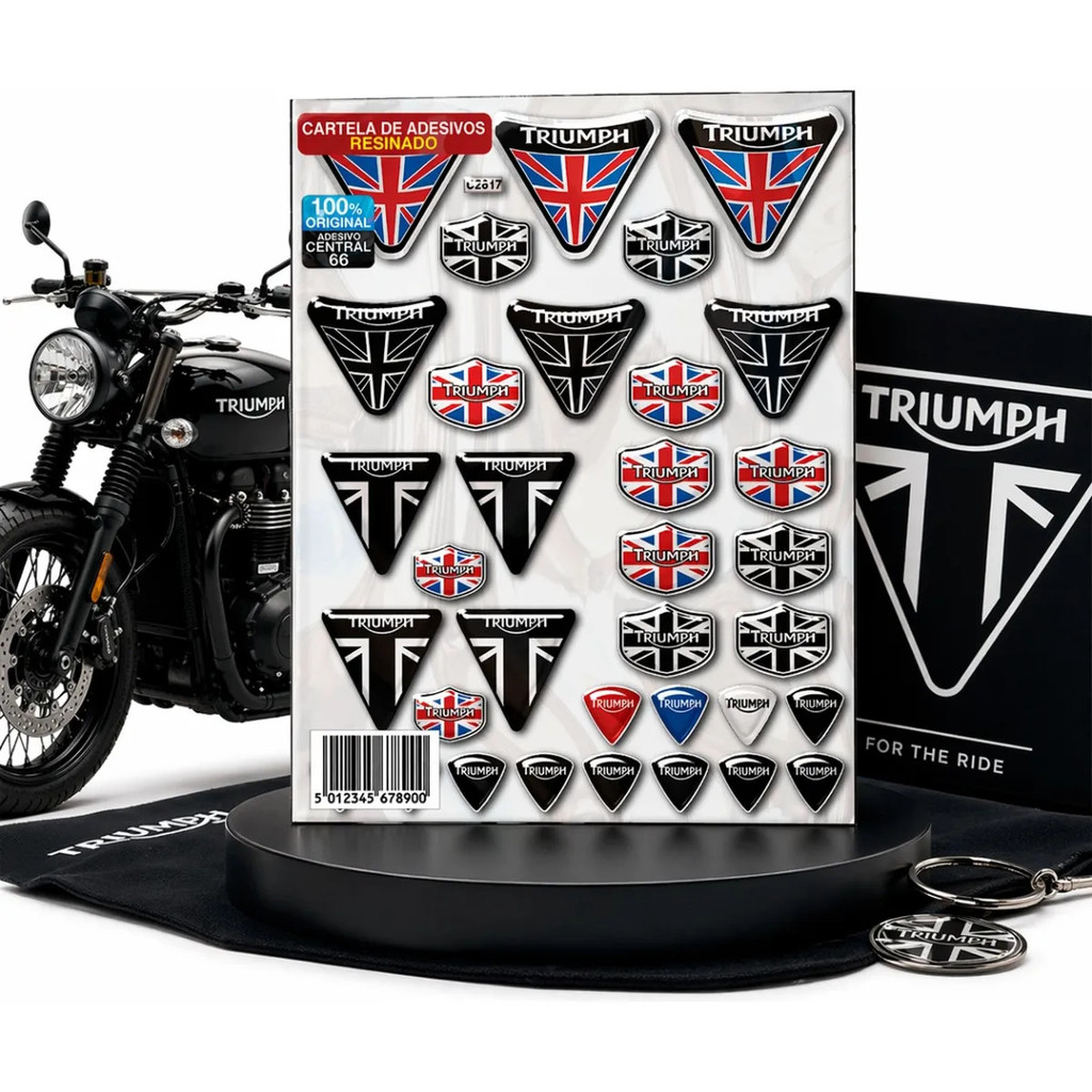 Adesivos Triumph Tiger 1200 Explorer Resinados