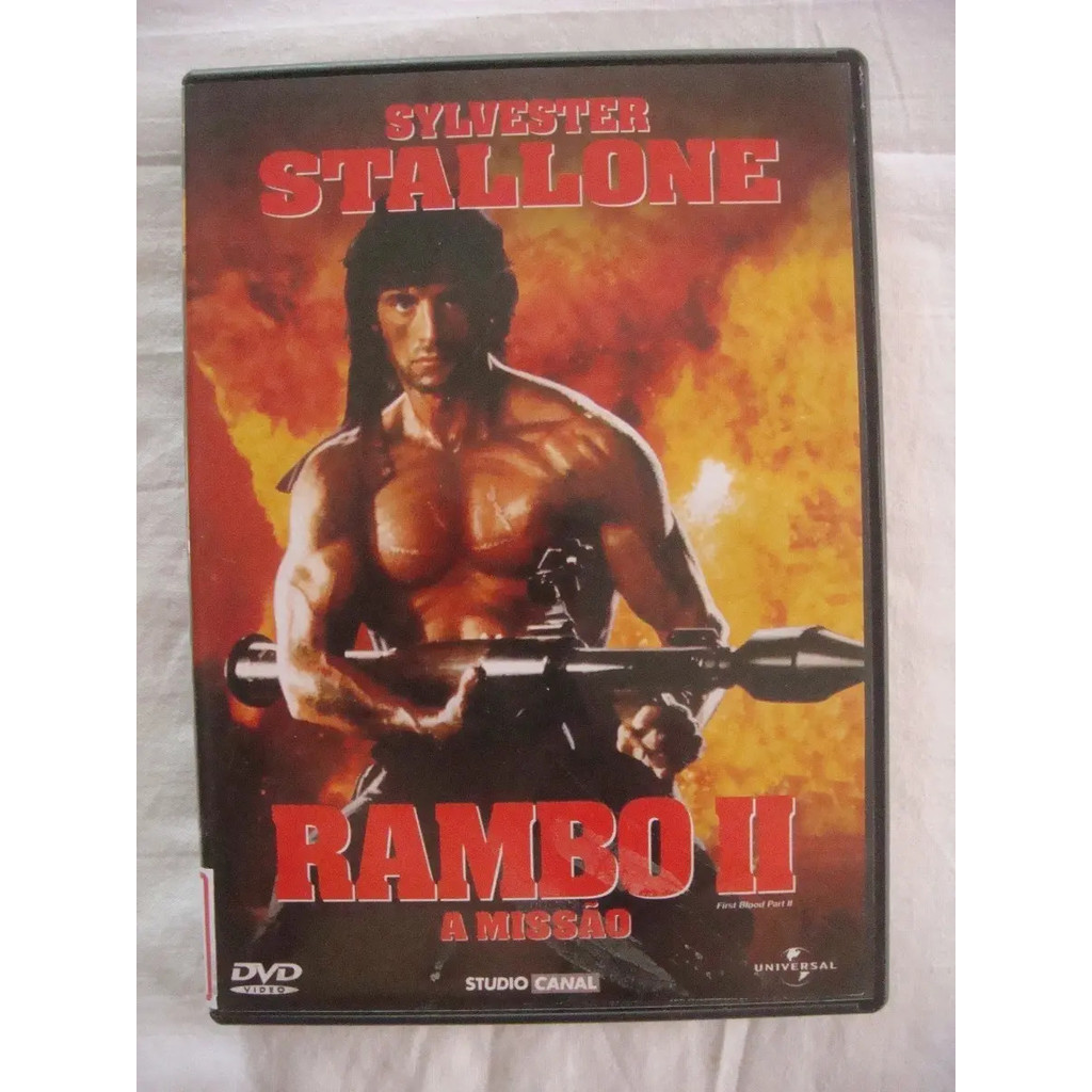 Dvd U - Rambo ii 2 - A Missão