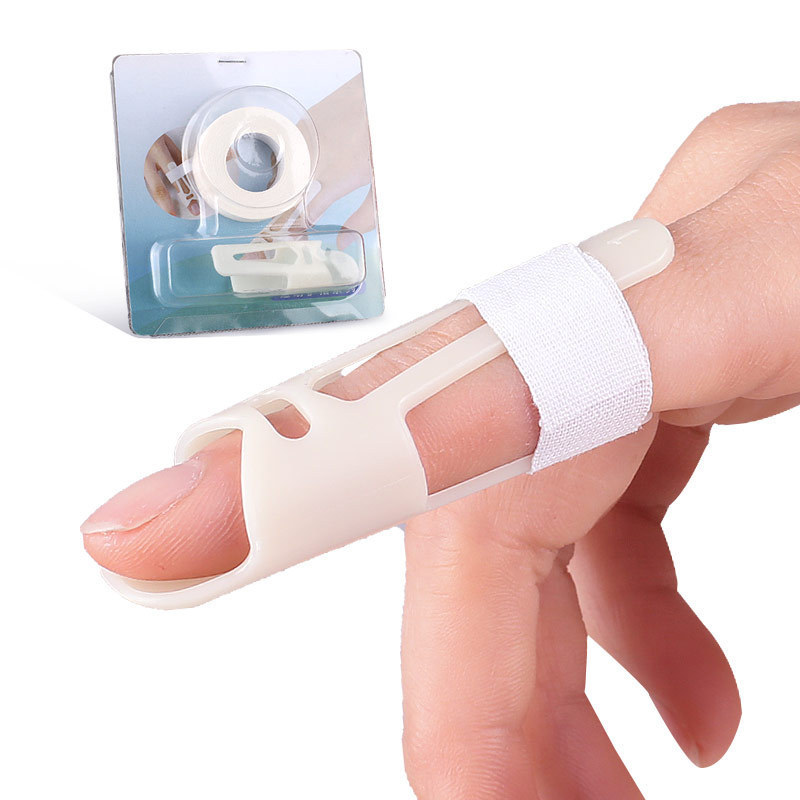 Tala de fixação de fratura de dedo, protetor de dedo, martelo de fixação, anel de pescoço esportivo/pulseira/anel, ataca